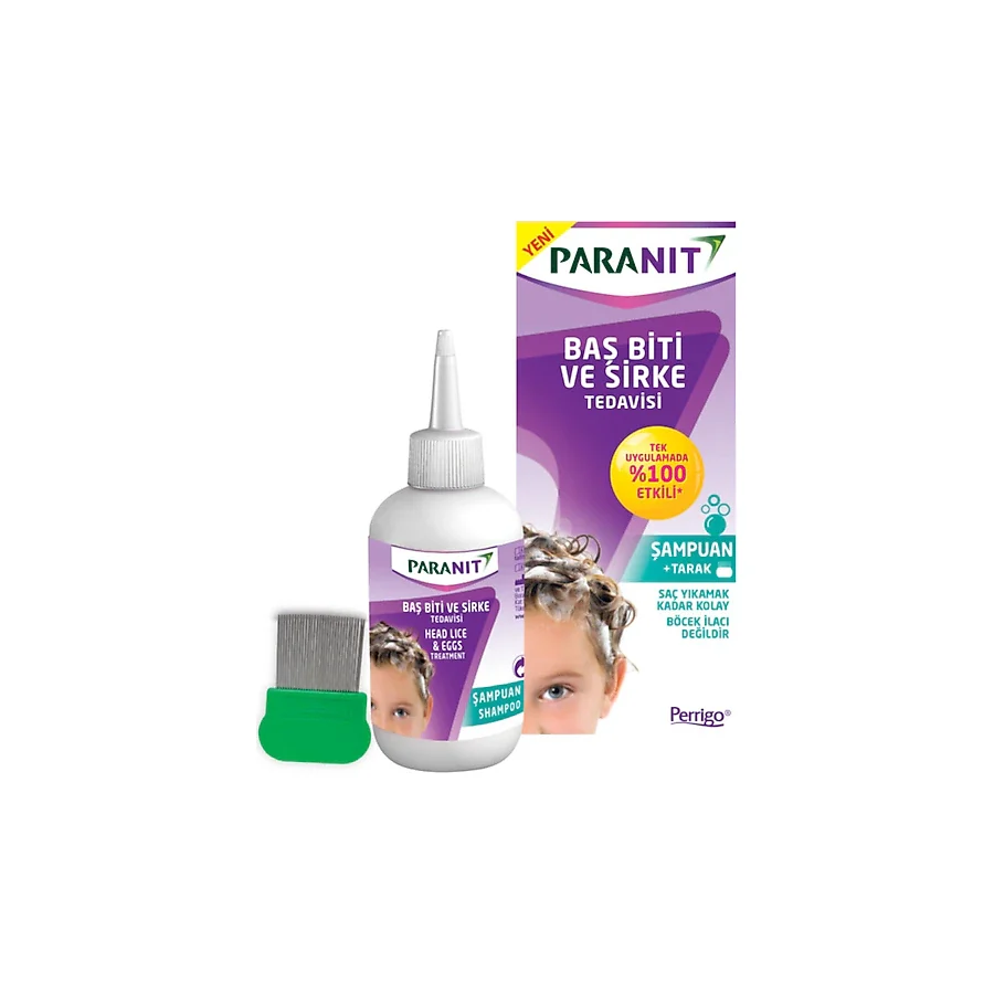 Paranit Baş Biti ve Sirke Tedavisi 100 ml Bit Şampuanı