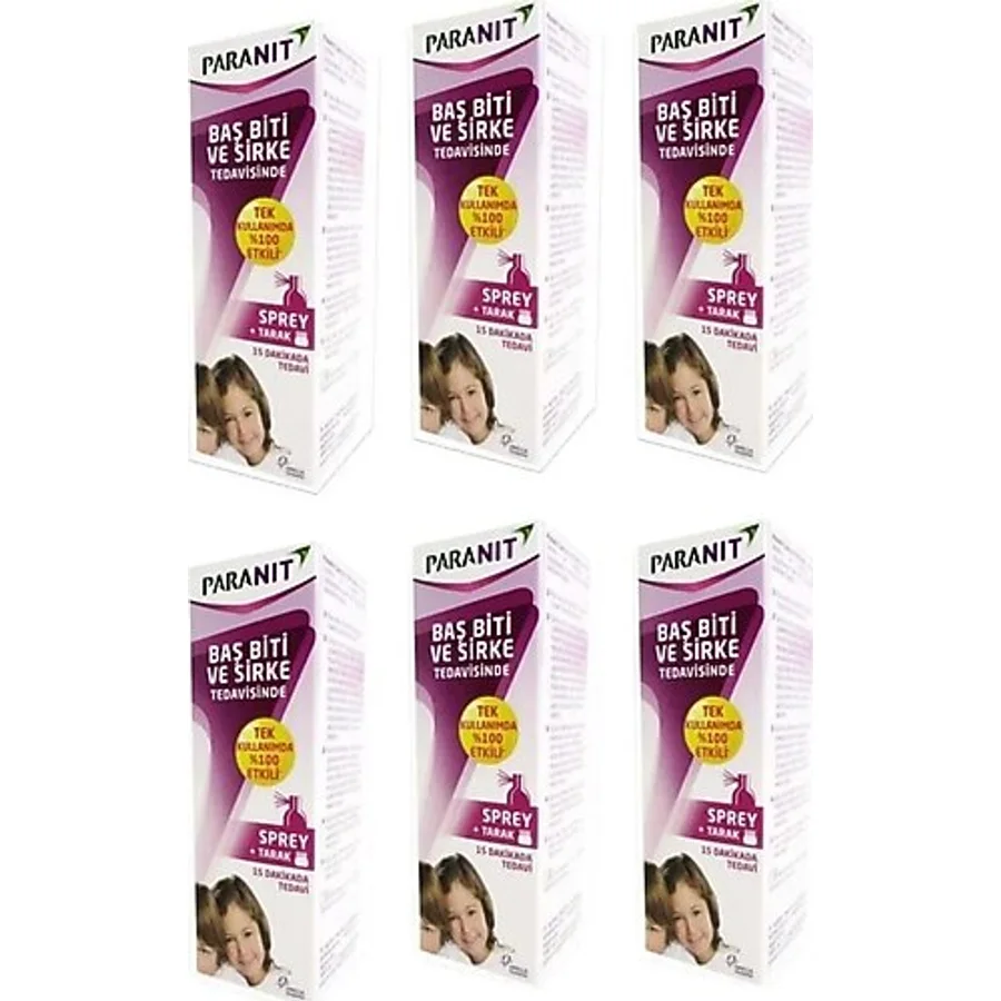 Paranit Bit Spreyi 6 x 100 ML