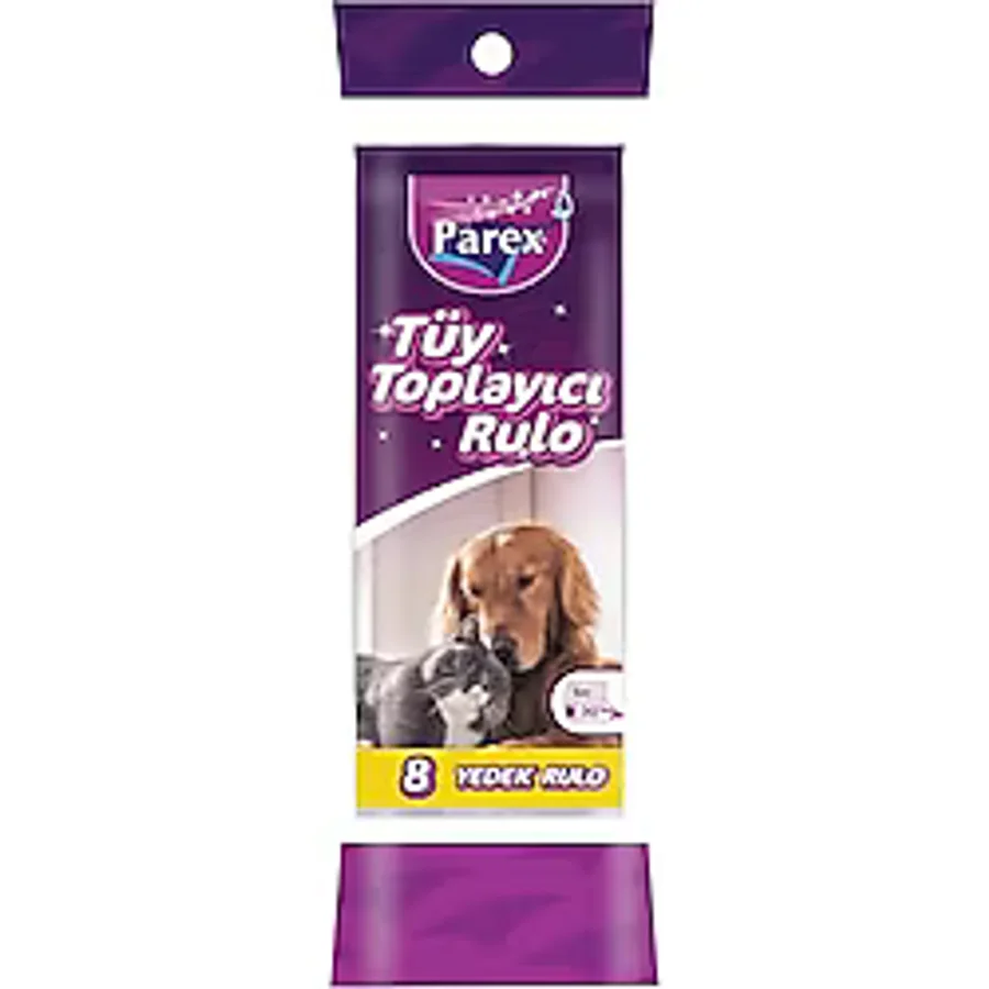 Parex Premıum Tüy Toplayıcı Yedek Rulo 8x30lu
