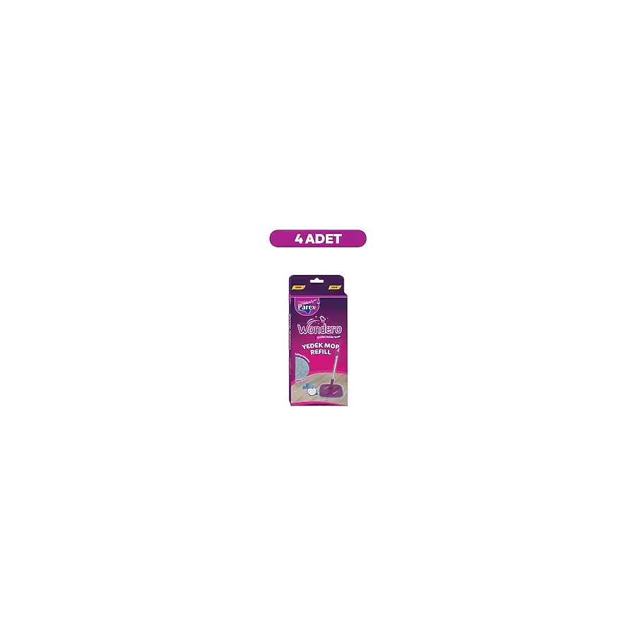 Parex Wondero Yedek Paspas Mop Refill (4 Lü Set)