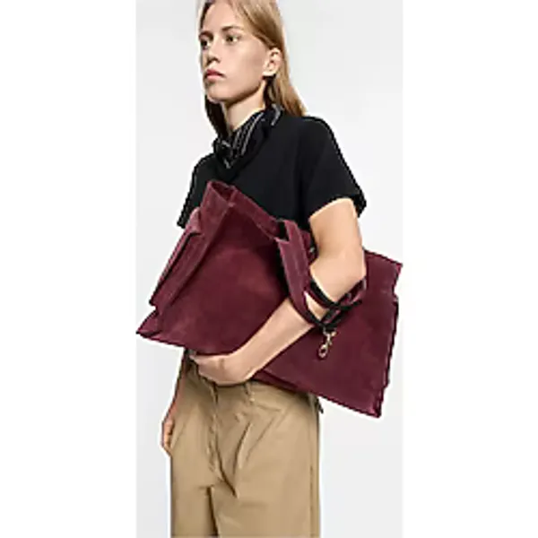Parfois Kadın Karabina Detaylı Deri Shopper Çanta