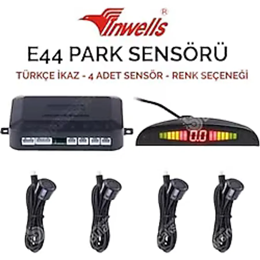 Park Sensoru E44 4 Sensorlu Gri Turkce Konusan