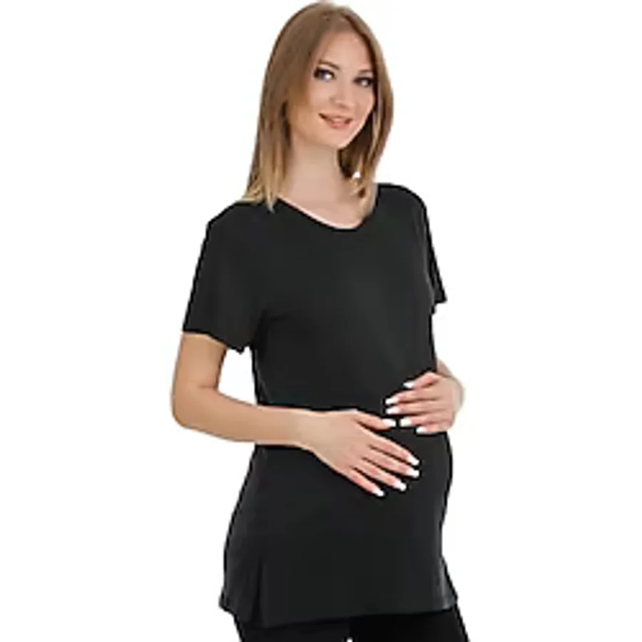 Parlingerie HAMİLE TSHIRT SİYAH S SİYAH