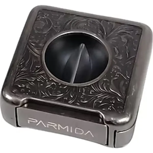 Parmida Gümüş İşlemeli V-Cut Puro Makası Kesici