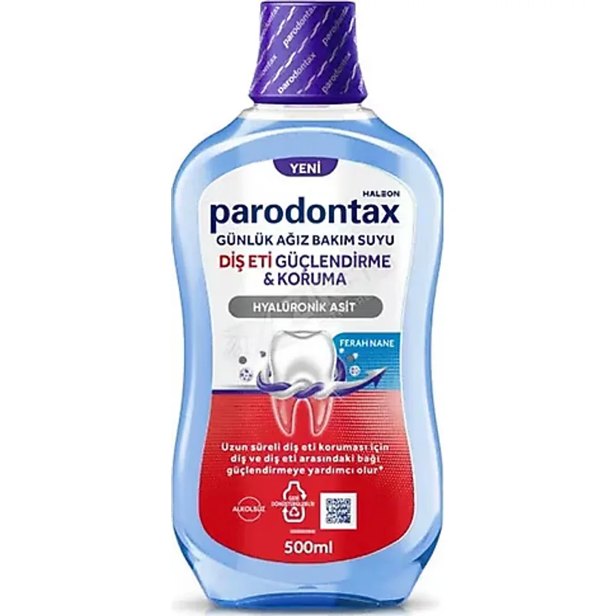 Parodontax Diş Eti Güçlendirme Ve Koruma Ağız Bakım Suyu 500 ml