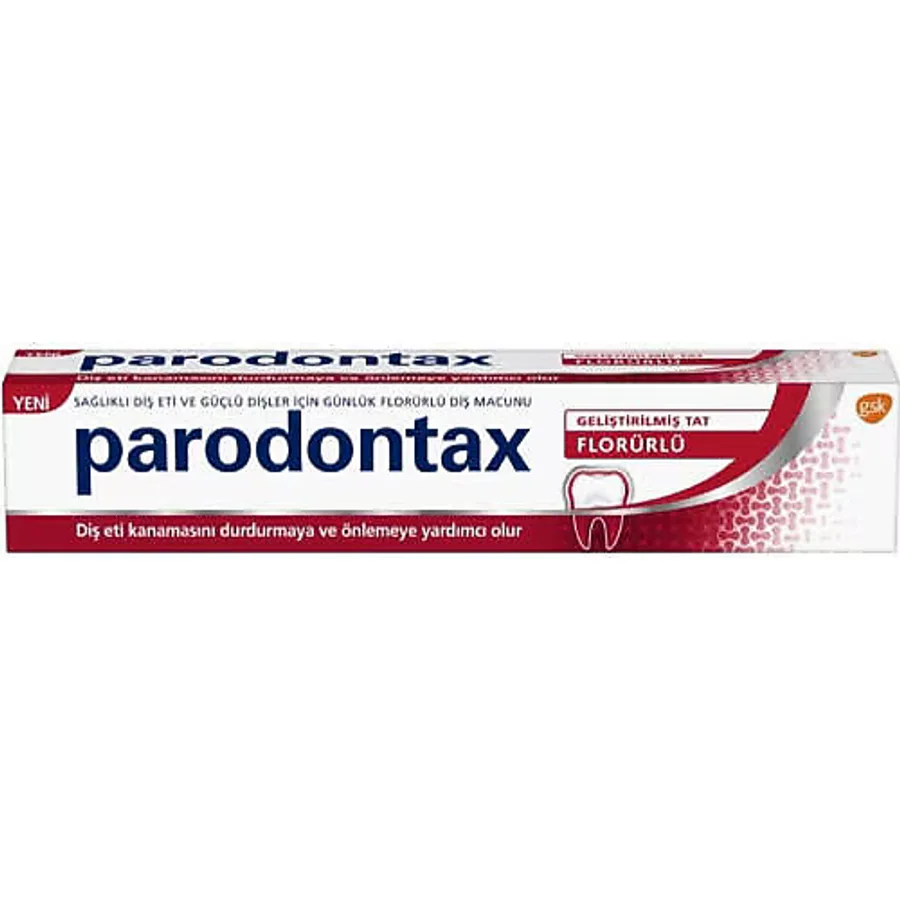 Parodontax Geliştirilmiş Tat 75 ml Florürlü Diş Macunu