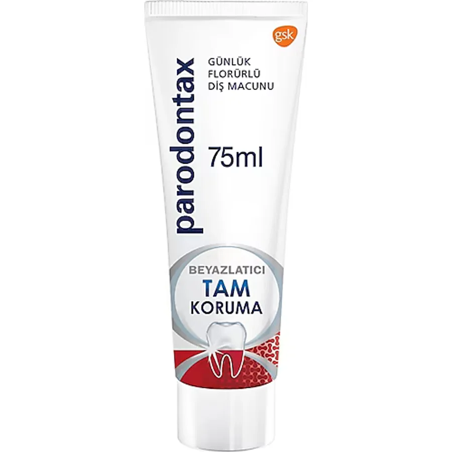Parodontax Tam Koruma Beyazlatıcı 75 ml Florürlü Diş Macunu