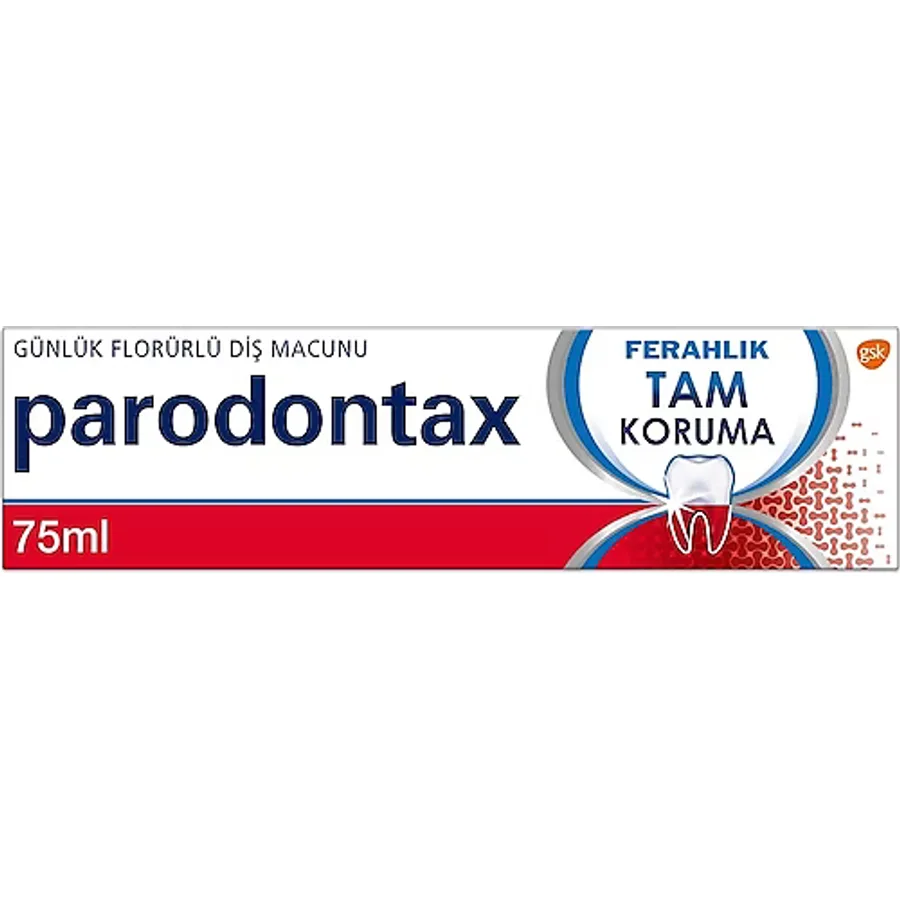 Parodontax Tam Koruma Ferahlık Beyazlatıcı 75 ml Florürlü Diş Macunu