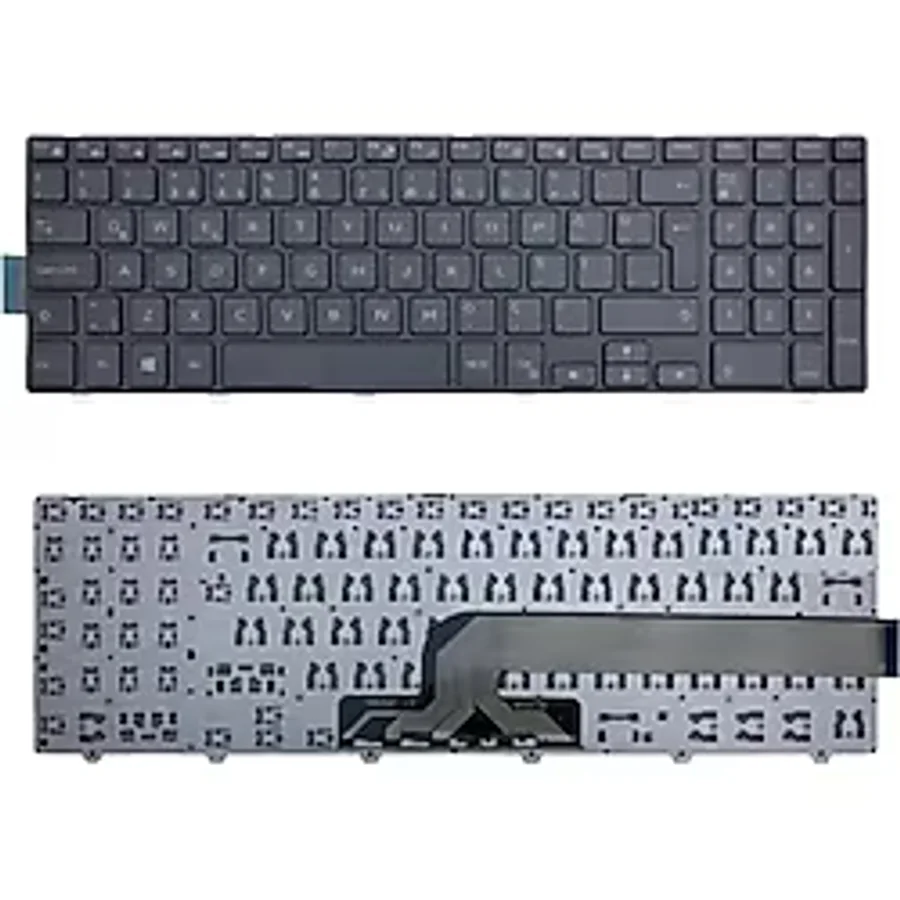 Pars Power Notebook Klavye - DE-019 - Siyah-ışıksız - Inspiron 17-5755 Muadili ile uyumlu