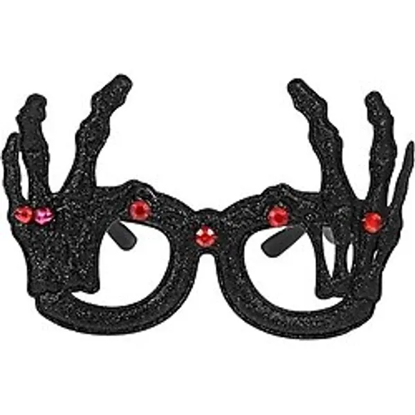 parti sürprizi Hallowen Cadılar Bayramı Siyah Parti Gözlüğü