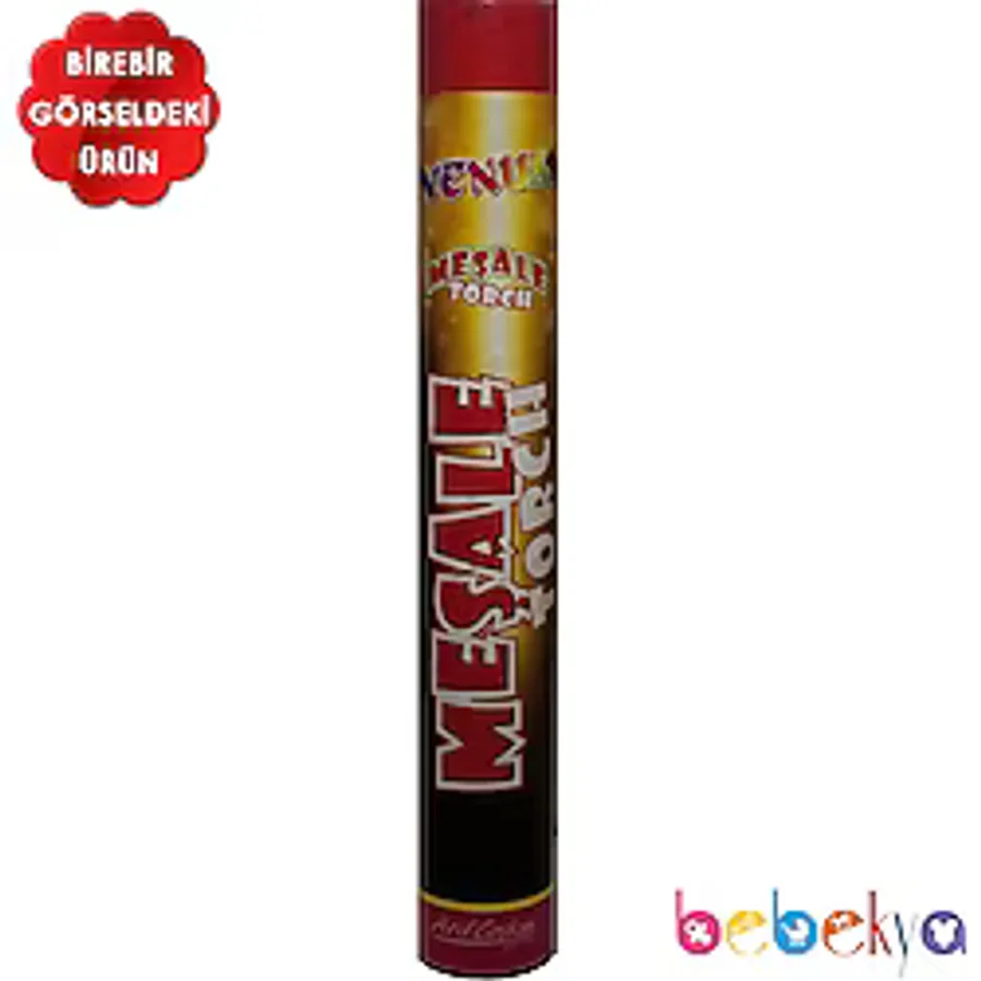 Partiler için Meşale Doğum Günü Meşalesi Kutlama Meşalesi Kırmızı