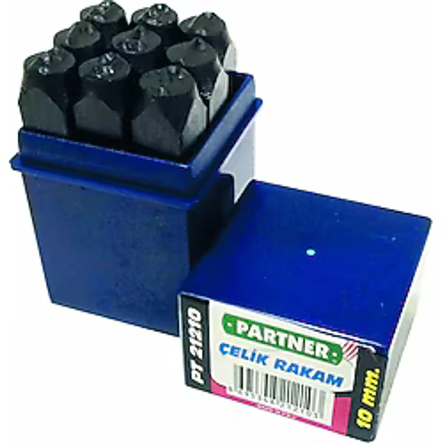 Partner PT21203 ÇELİK RAKAM 9 PARÇA 3 mm
