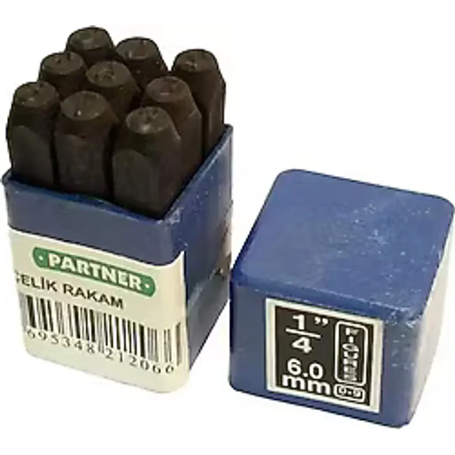 Partner PT21206 6 mm Çelik Rakam