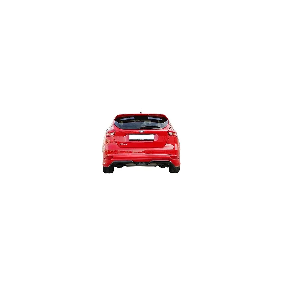 Paşa Tuning Ford Focus 3 Makyajlı 2014 Sonrası Arka Tampon Eki - Difüzör (Plastik)