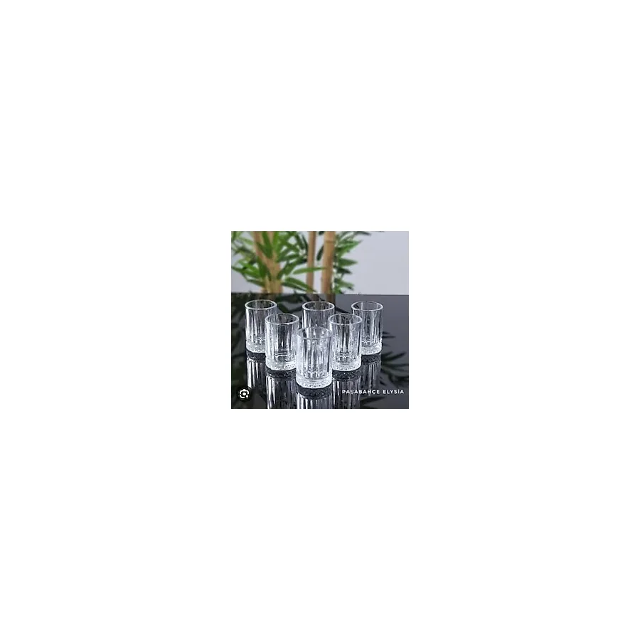 Paşabahçe 520242 Elysia Shot Kahve Yanı Su Bardağı - 4 Adet - 60 ml