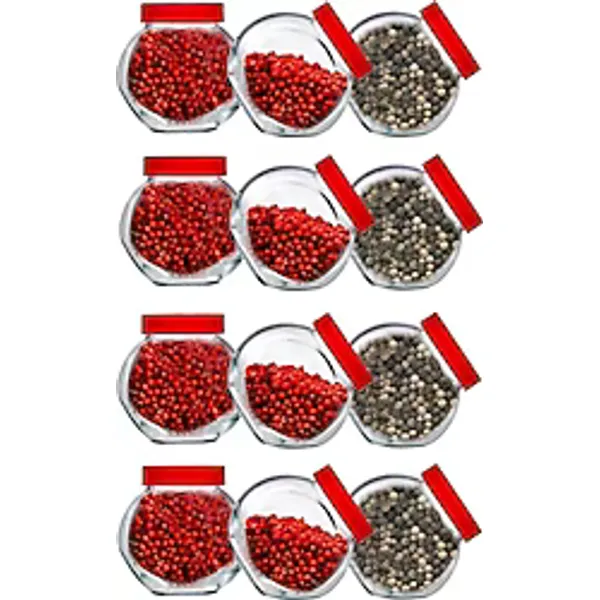 Paşabahçe 80386 Bella 12'li Mini Baharat Takımı
