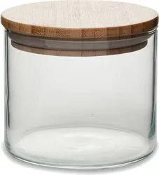 Paşabahçe Bamboo 43663 Bambu Kapaklı 700 cc Cam Kavanoz