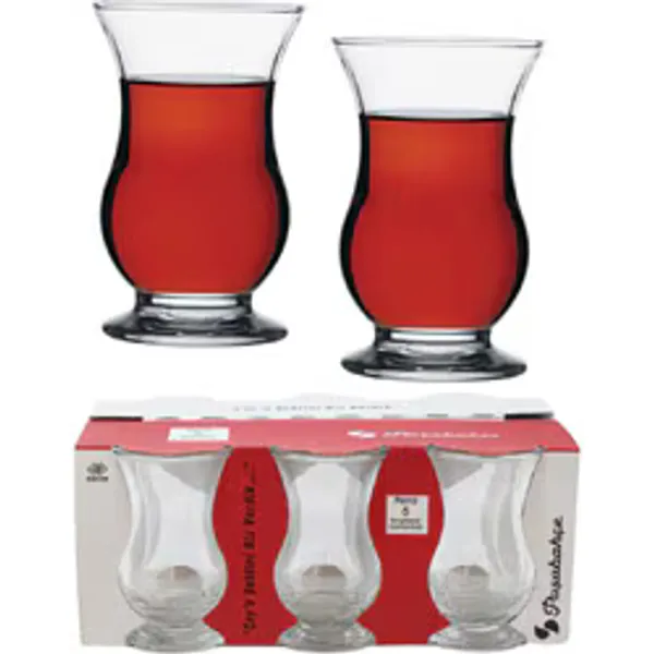 Paşabahçe Pera 42351 6'lı Ayaklı Çay Bardağı