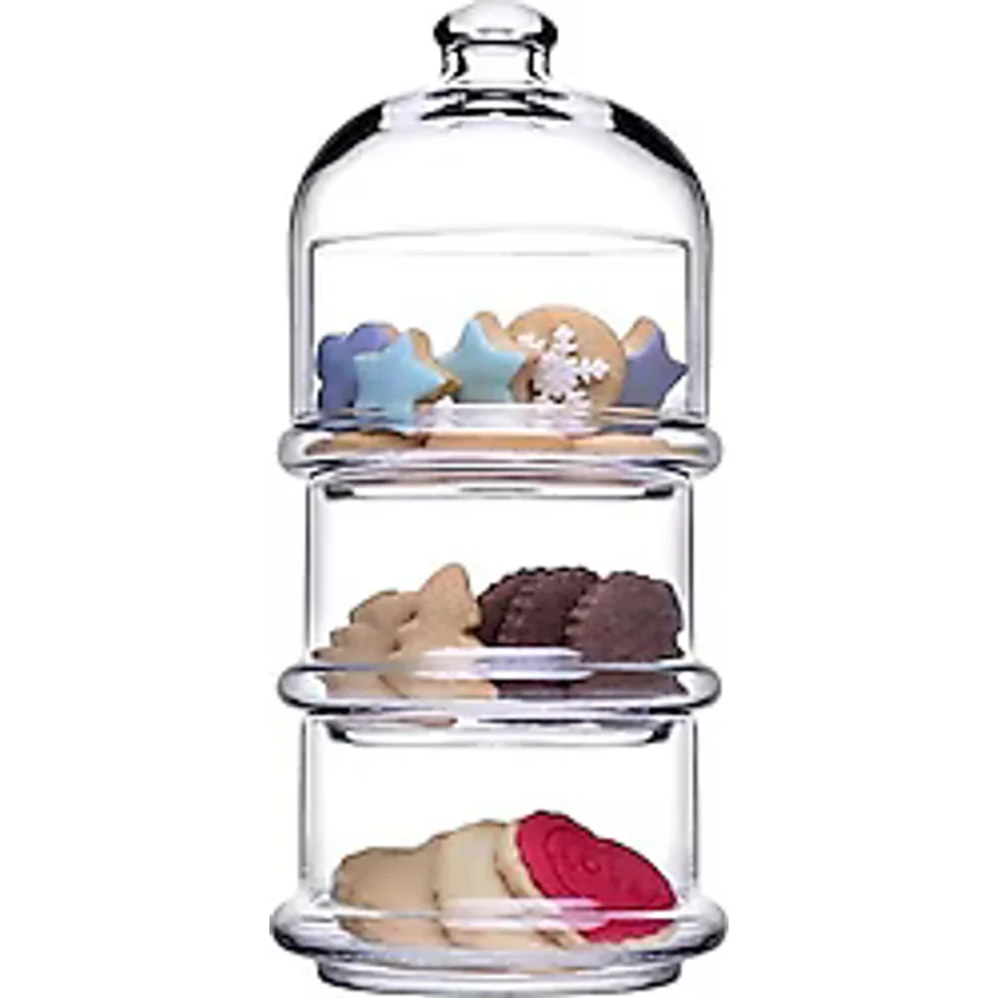 Paşabahçe Villa Patisserie 96815 3 Katlı Kurabiyelik