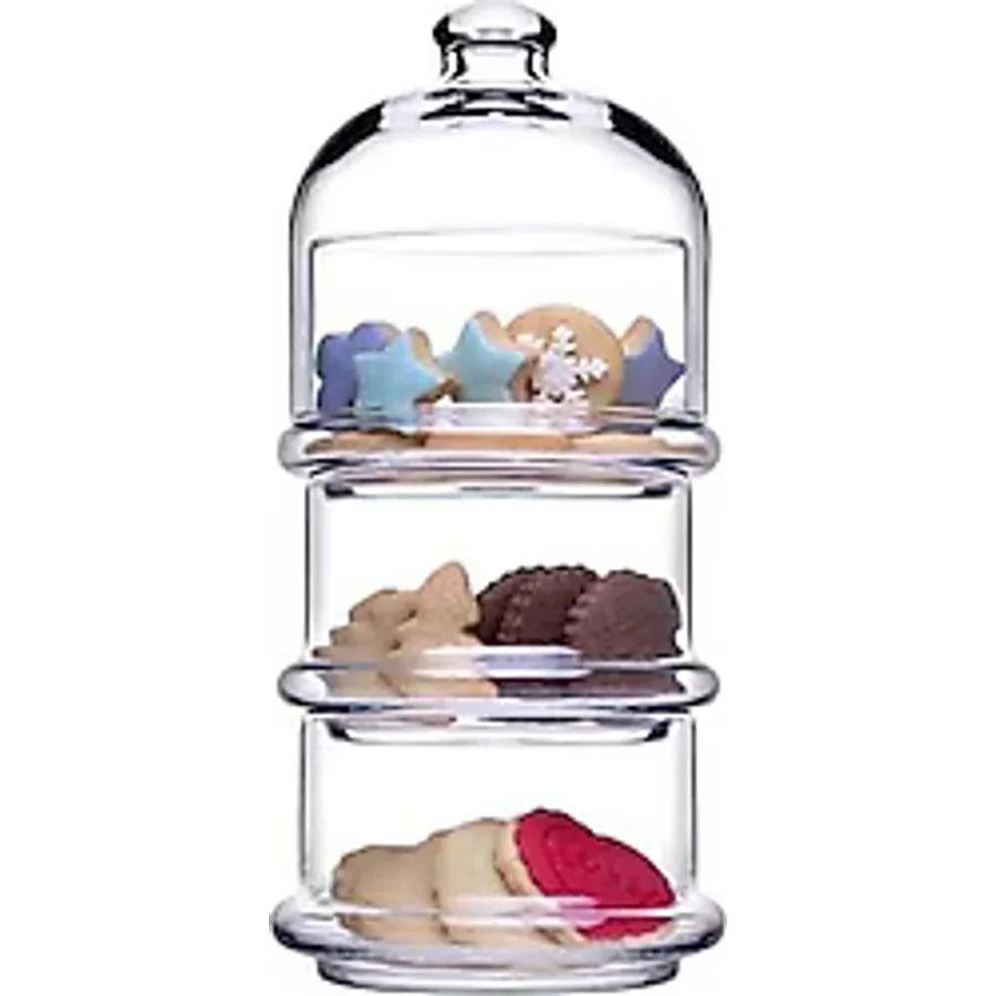 Paşabahçe Villa Patisserie 96986 3 Katlı Kurabiyelik