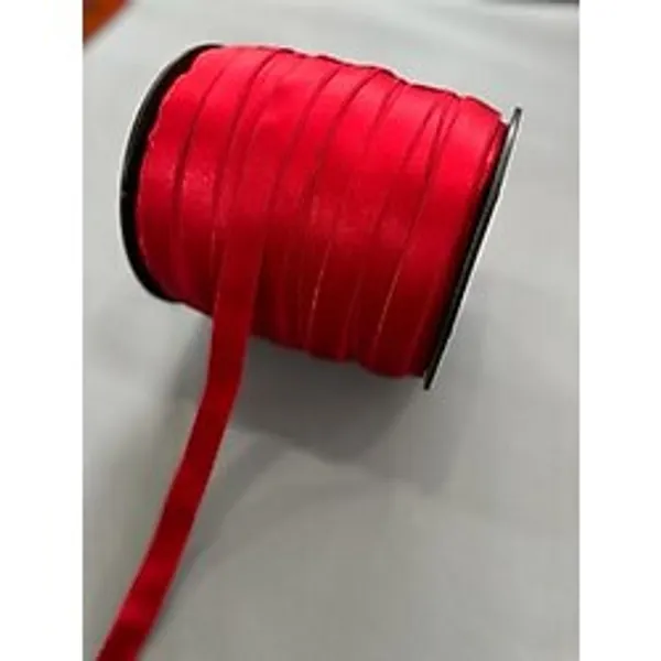 Paşateks 2.5 cm Kırmızı Sütyen Askı Lastiği - 5 Metre Esnek Dikiş Lastiği, İç Giyim Askı Yapımı - Sütyen, Bralet, Atlet ve Tekstil Aksesuar Lastiği