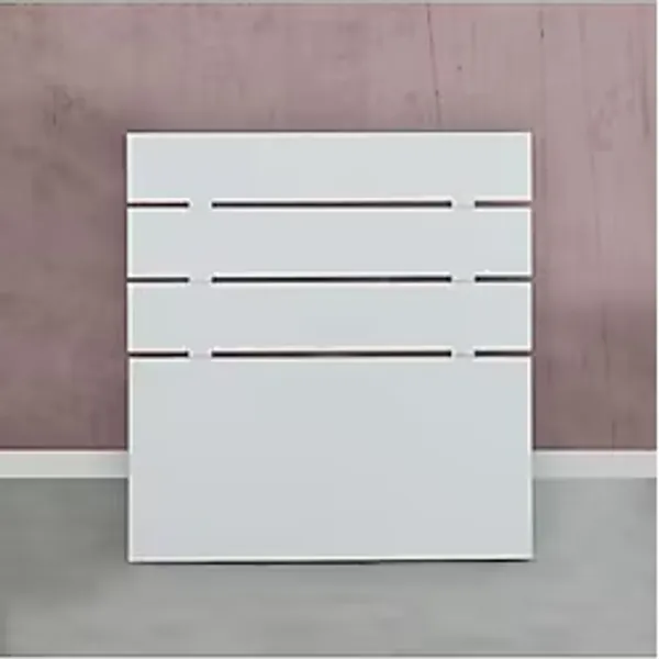 PASİFİC HOME Huga Tek Kişilik Beyaz Yatak Başlığı 90lk / 90 Cm Baza Başlık