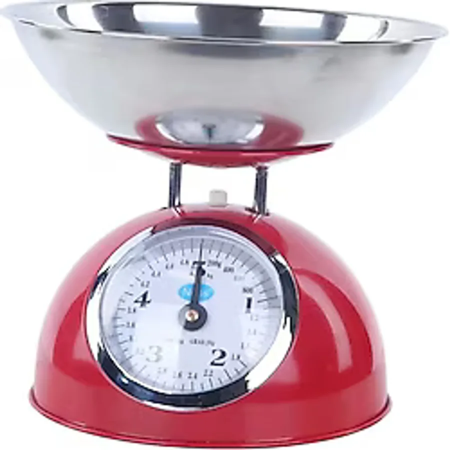 Paslanmaz Çelik 5 Kg Kapasiteli Mekanik İnce Ayar Terazi Hassas Ve Dayanıklı Tartım