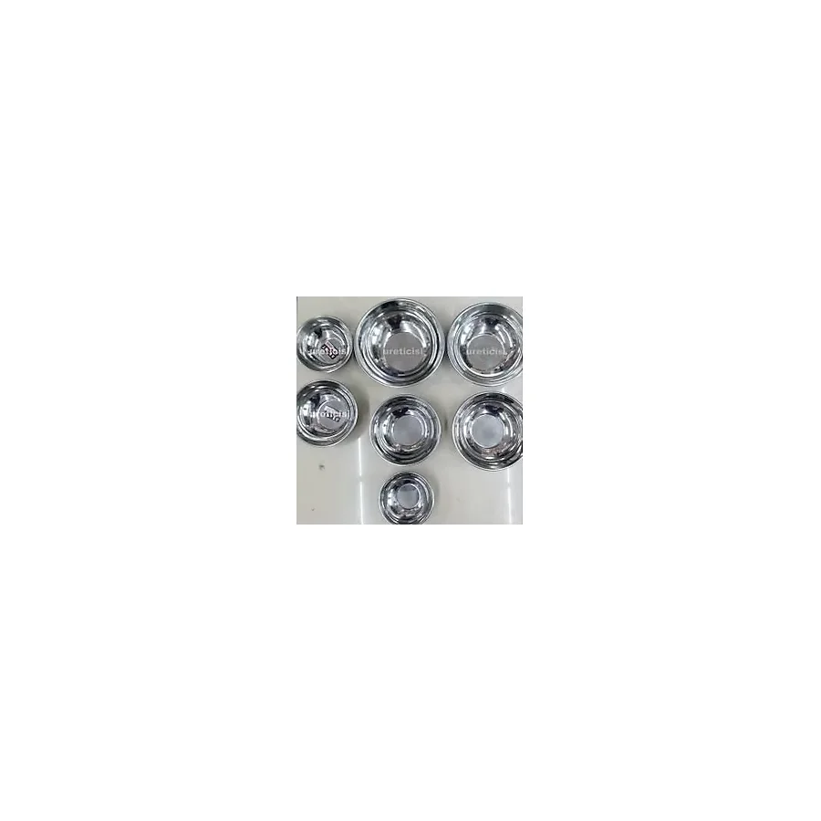 Paslanmaz Çelik Çorba Kasesi Üreticisi 1no 12X4CM Kromaj Kaplı Çok Amaçlı Çelik Kase Çelik Tas
