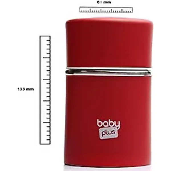 Paslanmaz Çelik Kırmızı Bebek Mama Saklama Termosu 260 ml ( 1 Adet )