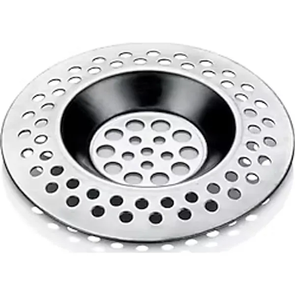 Paslanmaz Çelik Lavabo Süzgeci 7 cm - Mutfak ve Banyo Gideri İçin Tıkanma Önleyici Metal Süzgeç
