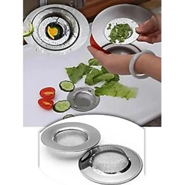 Paslanmaz Çelik Lavabo Süzgeci Evye 7,5 Cm