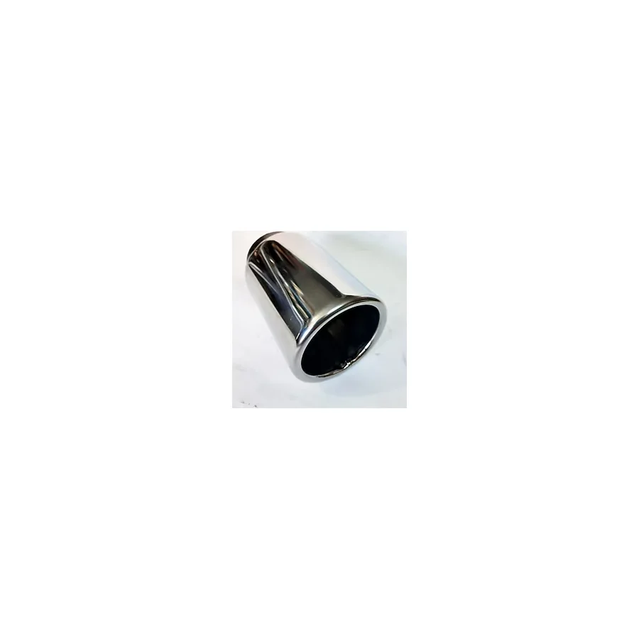 Paslanmaz Krom Tekli 76 Mm. Egzoz Eksoz Ucu Başlığı