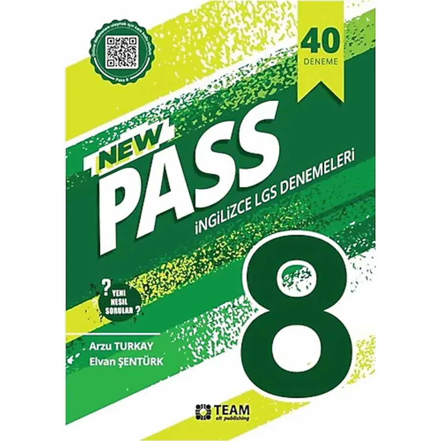 PASS 8 - 40 Adet Yeni Nesil LGS Deneme Sınavı