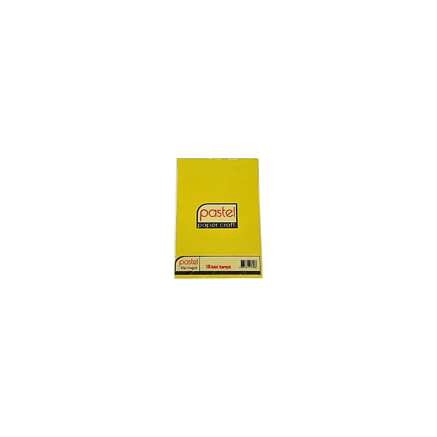 Pastel Paper Craft 10 Renk El İşi Kağıdı 913186