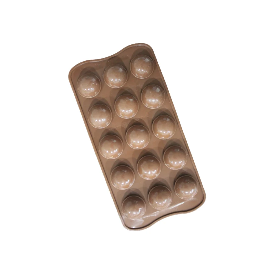 Pastry Planet Silikon Çikolata Kalıbı Tam Küre Top