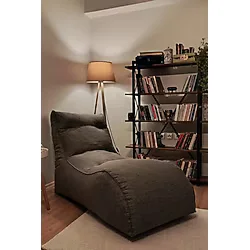 Patara Home Poffi Dinlendirici Tv Koltuğu & Oyun Koltuğu & Playstation Koltuğu - Koyu Gri