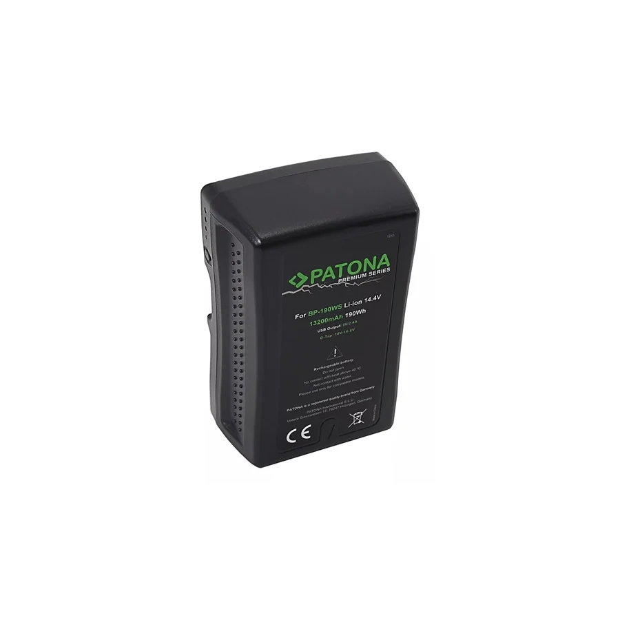 Patona 1255 V-Mount Batarya 13200MAH 190WH