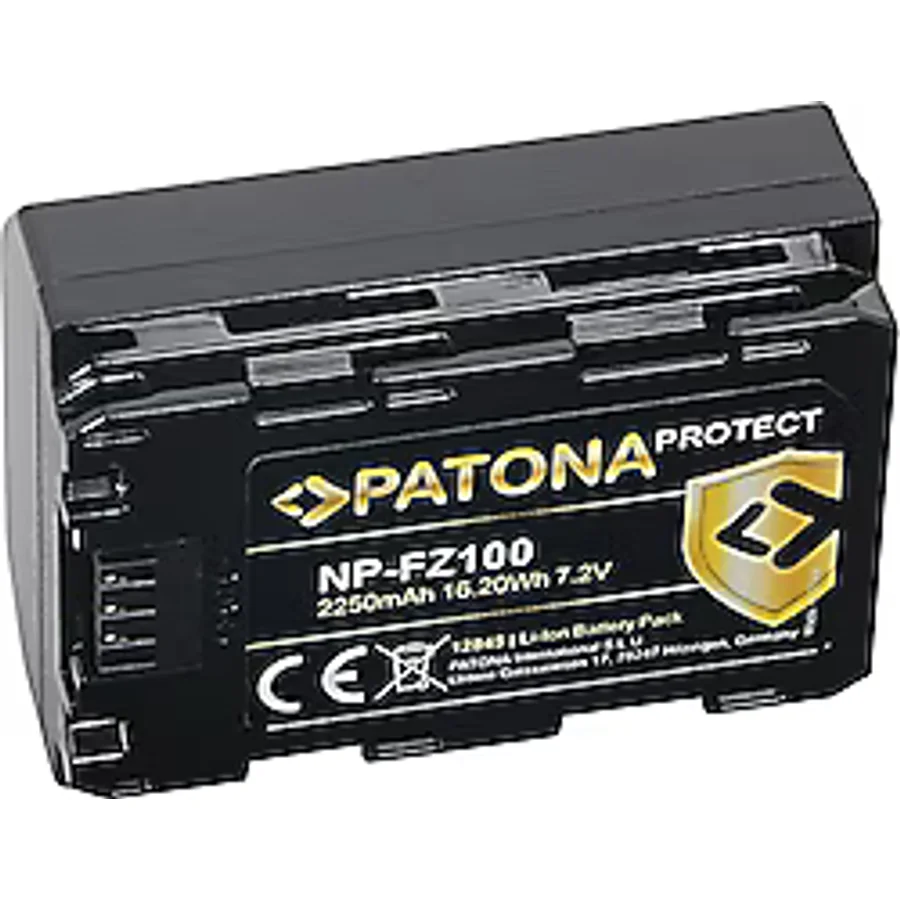 Patona 12845 Protect Sony NP-FZ100 Fotoğraf Makinesi Bataryası