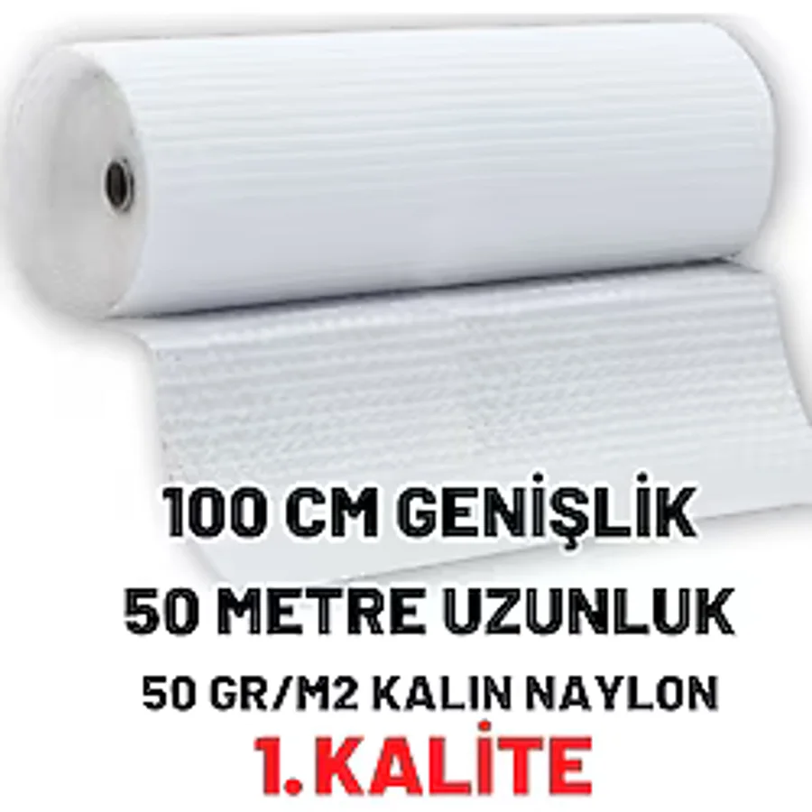 Patpat Havalı Balonlu Naylon 100 Cm 50 Mt / 50 Grm Pıtpıt Naylon