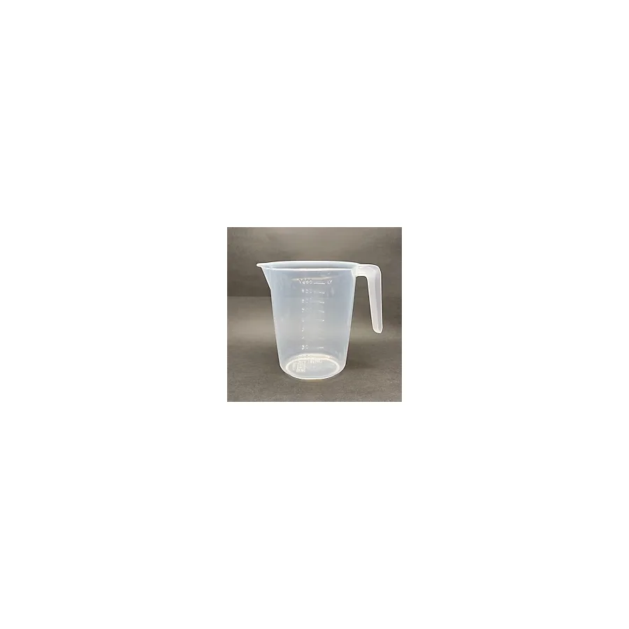 Pause Art Home Plastik Ölçü Kabı - Ölçekli Kap 1000 Cc - Dereceli Ölçek - 1 Litre Lüx Ölçekli Kap