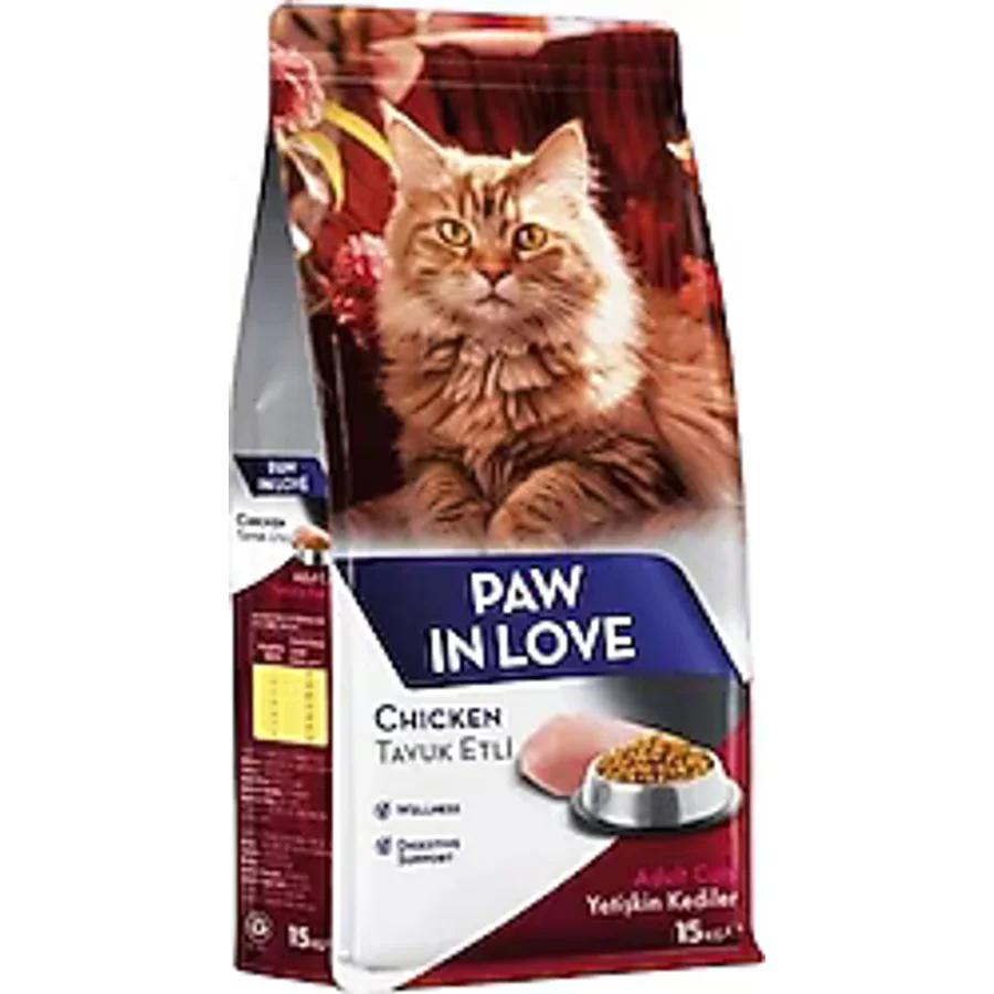 Paw In Love Tavuklu 15 kg Yetişkin Kedi Maması
