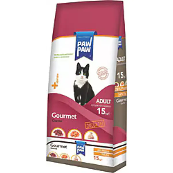 Paw Paw Gurme 15 kg Yetişkin Kedi Maması