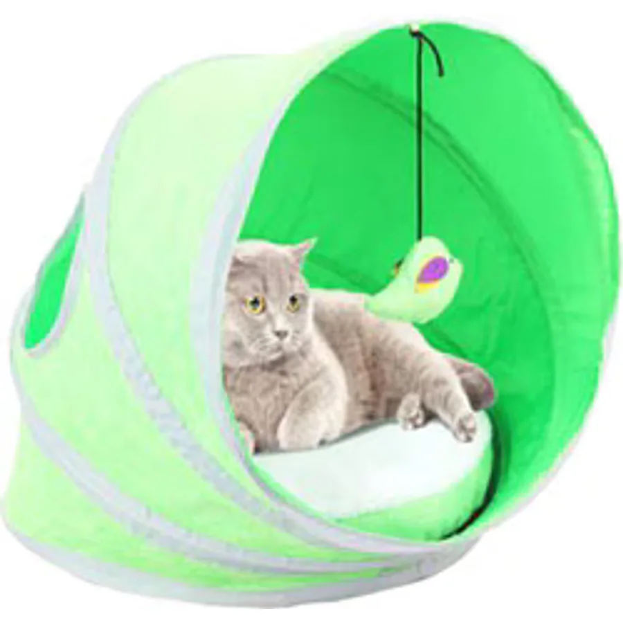 Pawise 38x38x43 cm Yataklı Kedi Çadırı