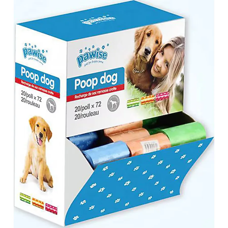 Pawise 72'li Köpek Dışkı Toplama Torbası