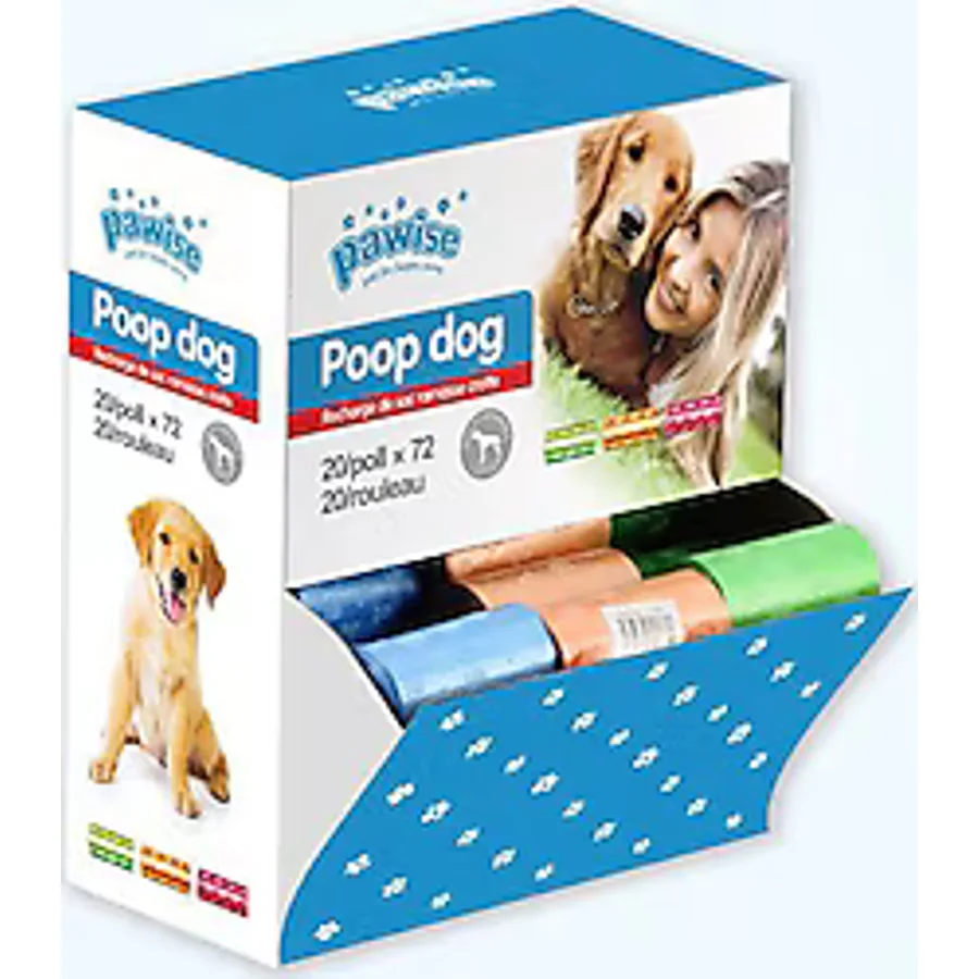 Pawise 72'li Köpek Dışkı Toplama Torbası
