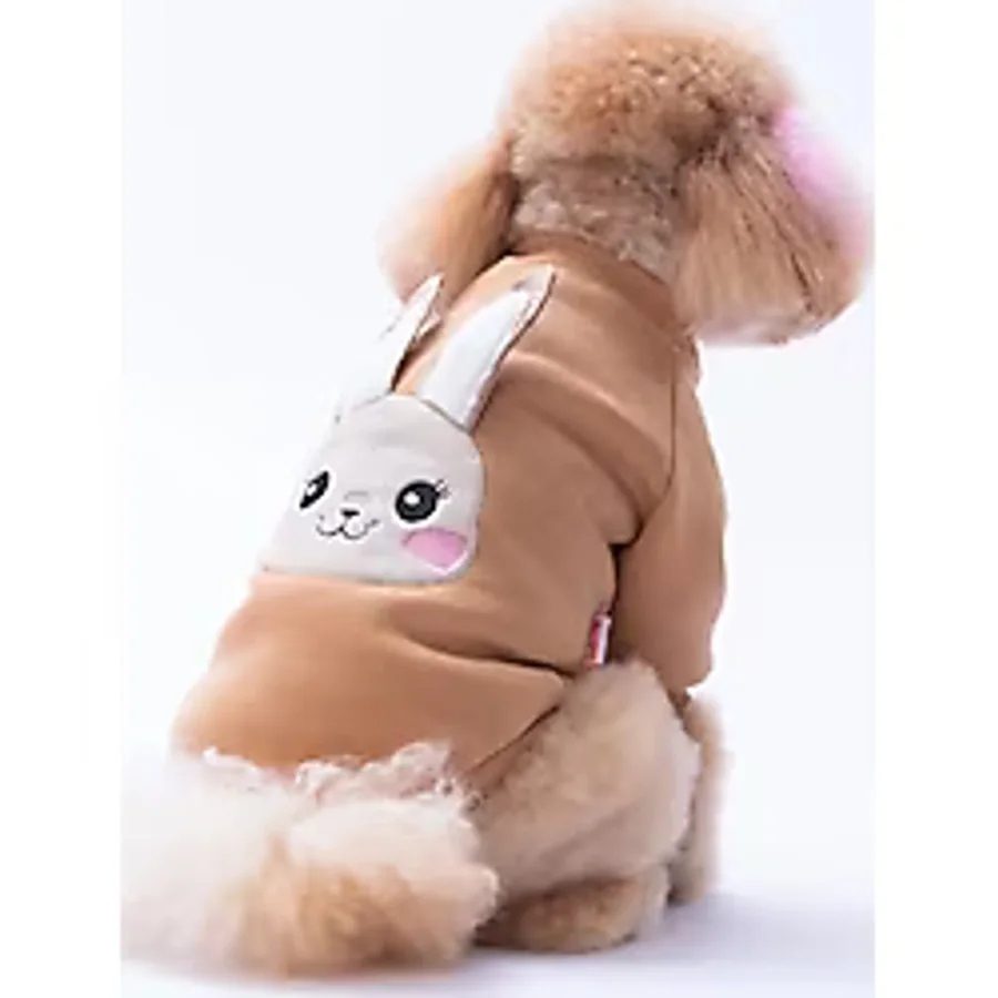 Pawstar Kahverengi Dublin Hopper Polarlı Küçük Irk Köpek Sweatshirtü cok-renkli