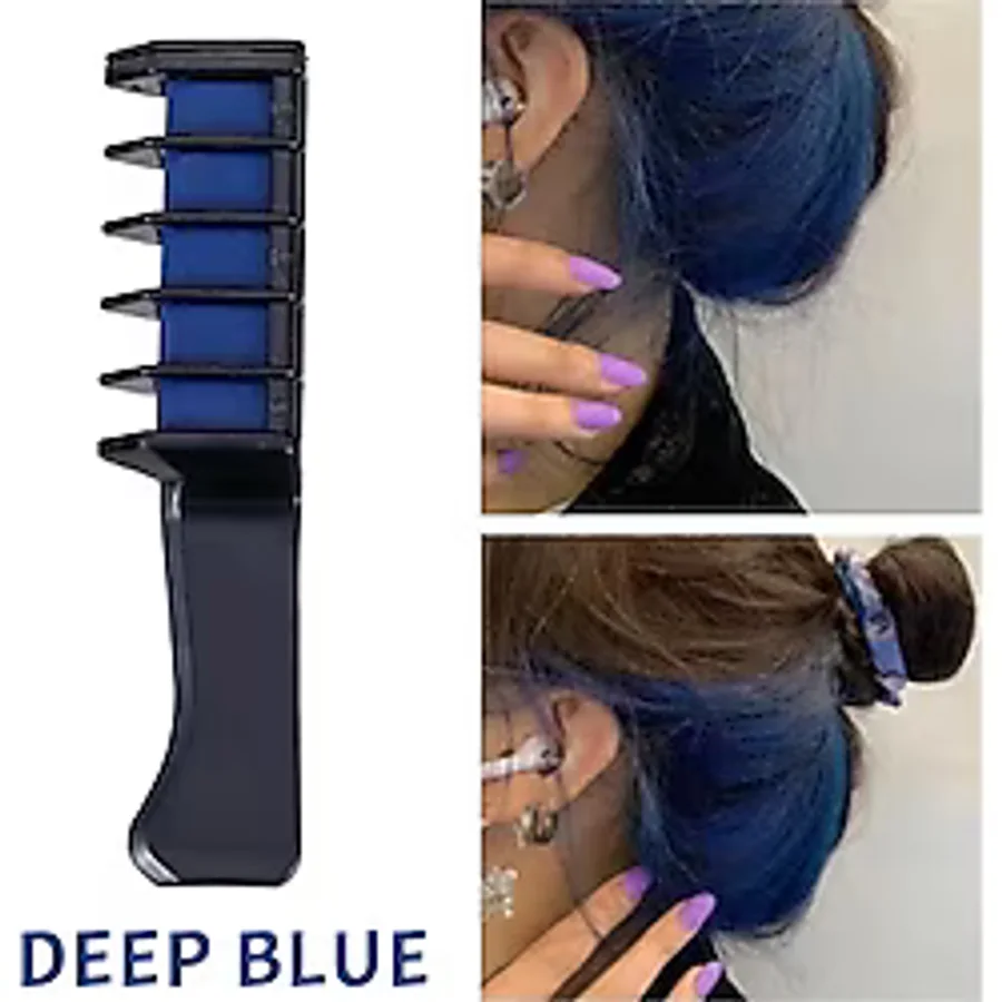 pazariz Rengarenk Saç Boyama Tebeşiri - Mini Taraklı Konsept Saç Boyama Seti Hair Chalk