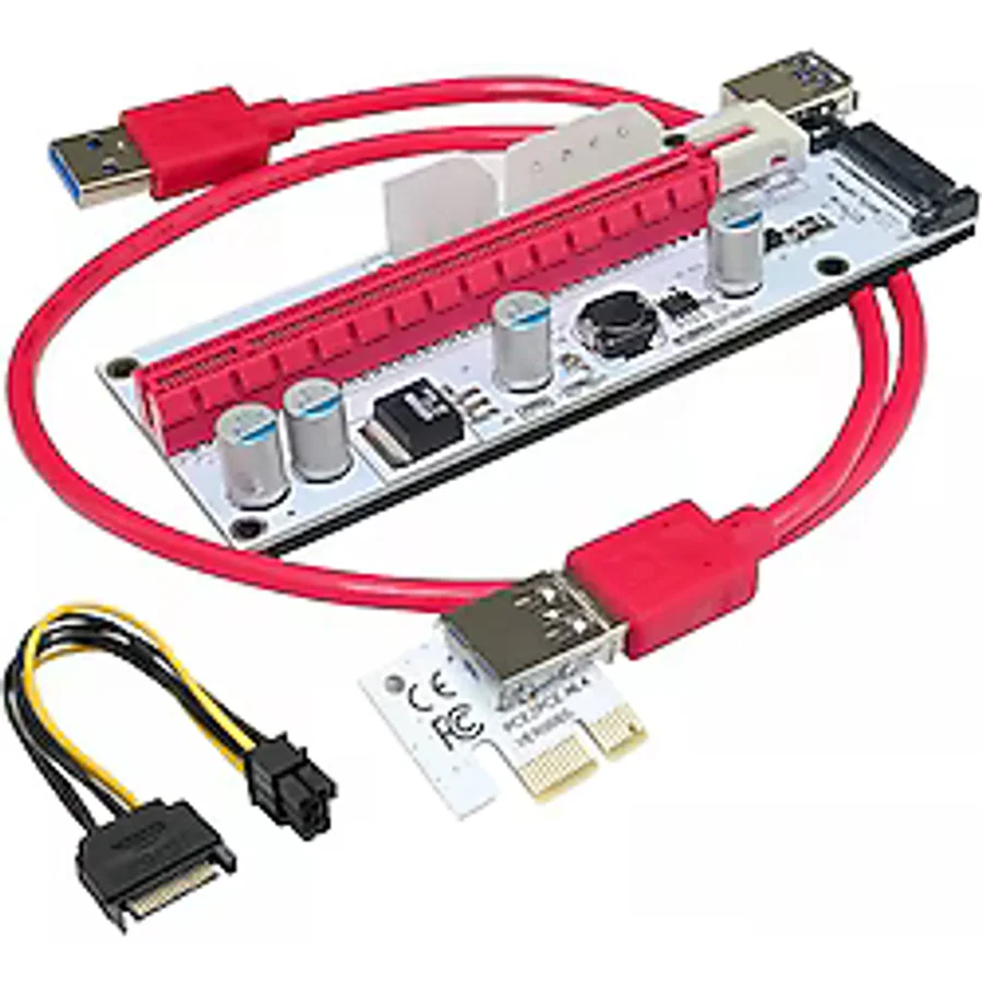 PCI-E 1X To 16X USB 3.0 Riser Kart Uzatıcı Yükseltici