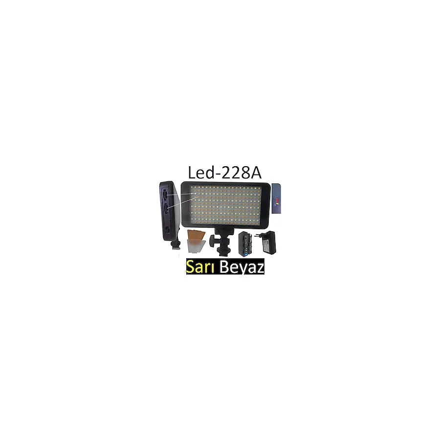 Pdx Led 228A Kamera Tepe Lambası, Led-228A Kamera Tepe Lambası