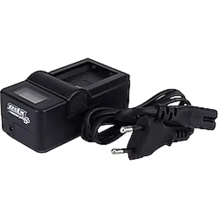 PDX Plus,Canon EOS LP-E6 Bataryası İle Uyumlu (Dijital Göstergeli) Fotoğraf Makinesi Şarj Cihazı.